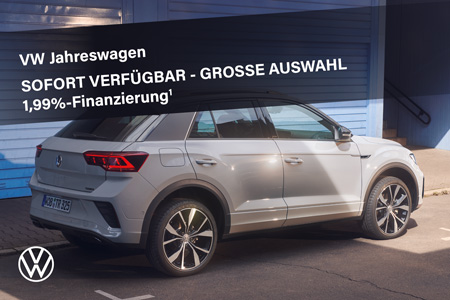 VW Jahreswagen 1,99%-Finanzierung