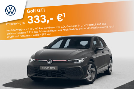 Golf GTI - Leasingangebot Privatkunden