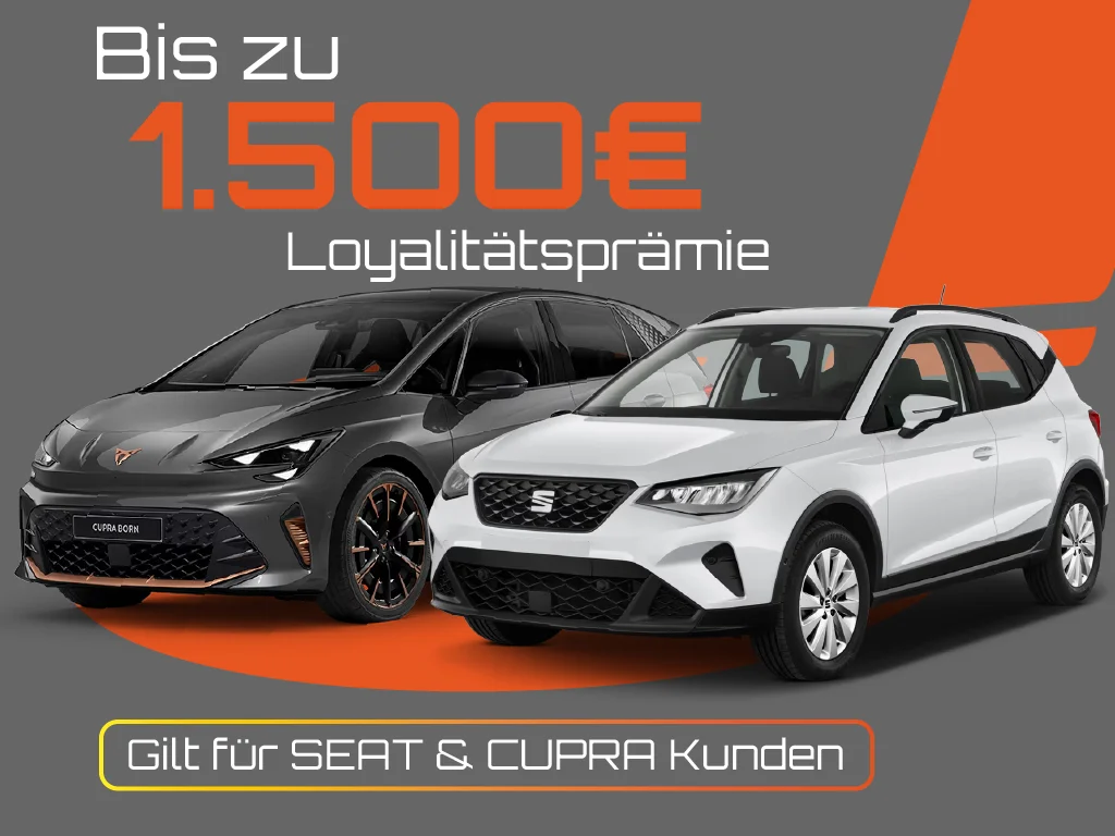 Loyalitätsbonus SEAT CUPRA